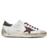 Golden Goose Super-Star Sneakers - White/Chestnut