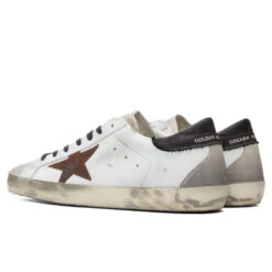 Golden Goose Super-Star Sneakers - White/Chestnut 6 Golden Goose Super-Star Sneakers - White/Chestnut -Best Shoes Shop Golden Goose Superstar White Chestnut GMF00102.F002149.10795 06 05 2021 01 3