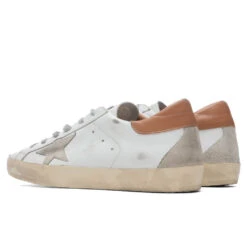 Golden Goose Super-Star Sneakers - White/Ice/Light Brown -Best Shoes Shop Golden Goose Superstar White Ice Light Brown GMF00102.F002182.10803 08 28 2021 01 3