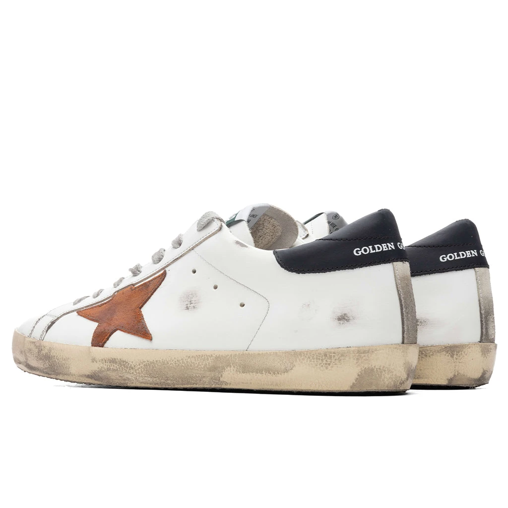 Golden Goose Super-Star Sneakers - White/Orange 3 Golden Goose Super-Star Sneakers - White/Orange - Image 3