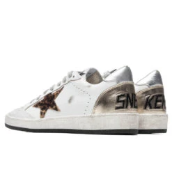 Golden Goose Women's Ball Star - White/Beige Brown -Best Shoes Shop Golden Goose Women s Ballstar White Beige Brown GWF00117.F001901.10726 05 21 2021 01 4