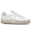 Golden Goose Women's Hi Star Laminated - White/Silver