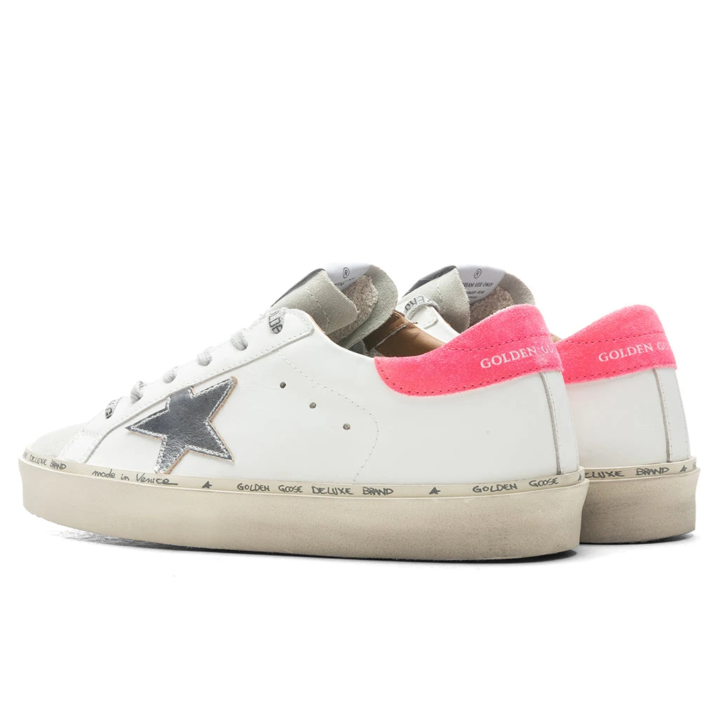 Golden Goose Women's Hi Star - White/Lobster Fluorescent 3 Golden Goose Women's Hi Star - White/Lobster Fluorescent - Image 3