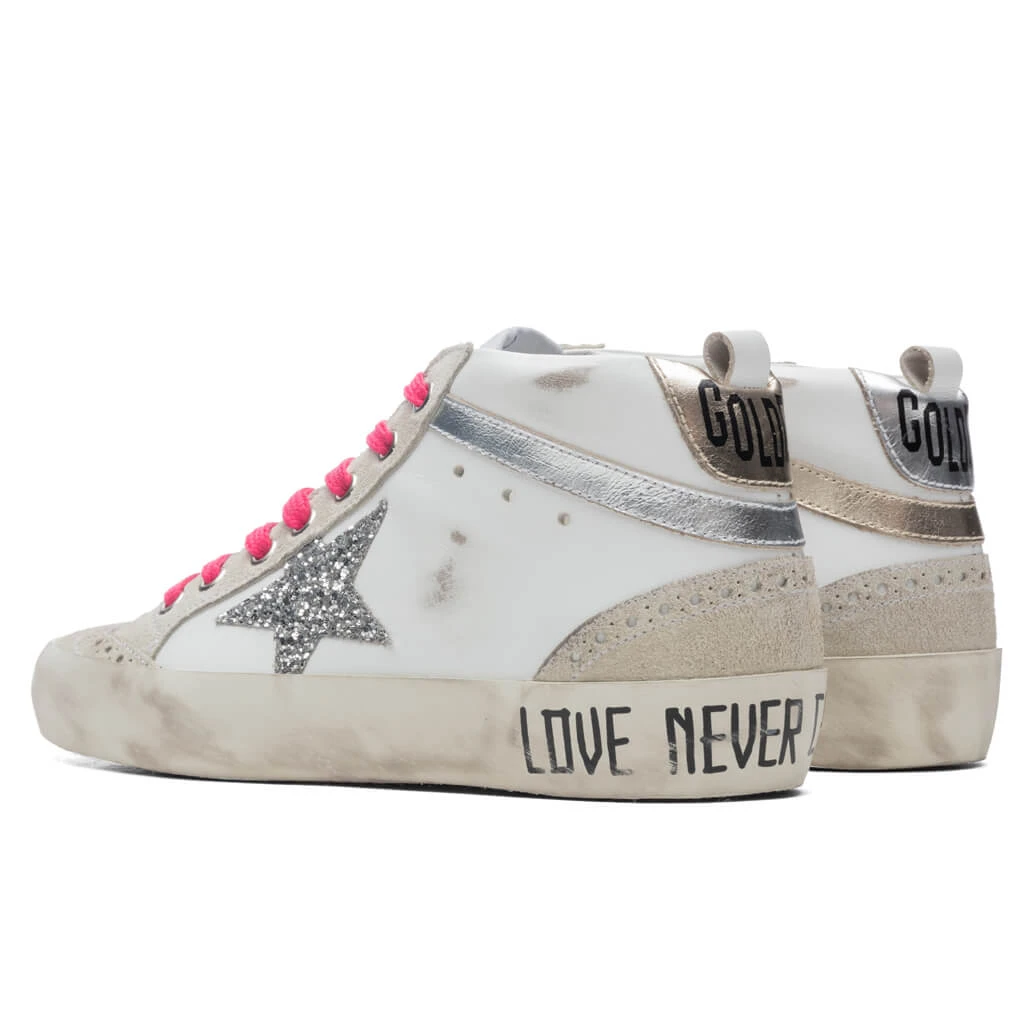 Golden Goose Women's Mid Star - White/Ice 3 Golden Goose Women's Mid Star - White/Ice - Image 3