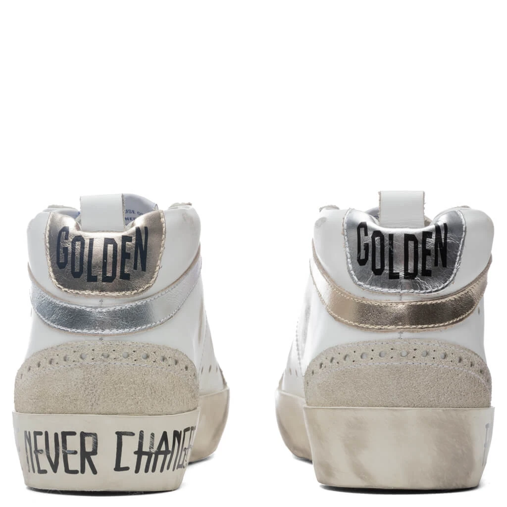 Golden Goose Women's Mid Star - White/Ice 4 Golden Goose Women's Mid Star - White/Ice - Image 4