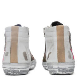 Golden Goose Women's Slide - White/Green Camouflage/Silver 7 Golden Goose Women's Slide - White/Green Camouflage/Silver -Best Shoes Shop Golden Goose Women s Slide White Green Camouflage Silver GWF00116.F001966.10752 08 28 2021 01 4