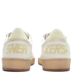 Golden Goose Women's Sneakers Leather Nappa Ball Star - Clear Yellow/White 7 Golden Goose Women's Sneakers Leather Nappa Ball Star - Clear Yellow/White -Best Shoes Shop Golden Goose Women s Sneakers Leather Nappa Ball Star Clear Yellow White GWF00117.F004151.11388 09 15 23 Feature KN 6