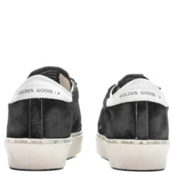 Golden Goose Women's Leather Suede Hi Star - Black/Milky -Best Shoes Shop Golden Goose Women s Sneakers Leather Suede Hi Star Black Milky GWF00118.F004129.90341 09 15 23 Feature KN 6