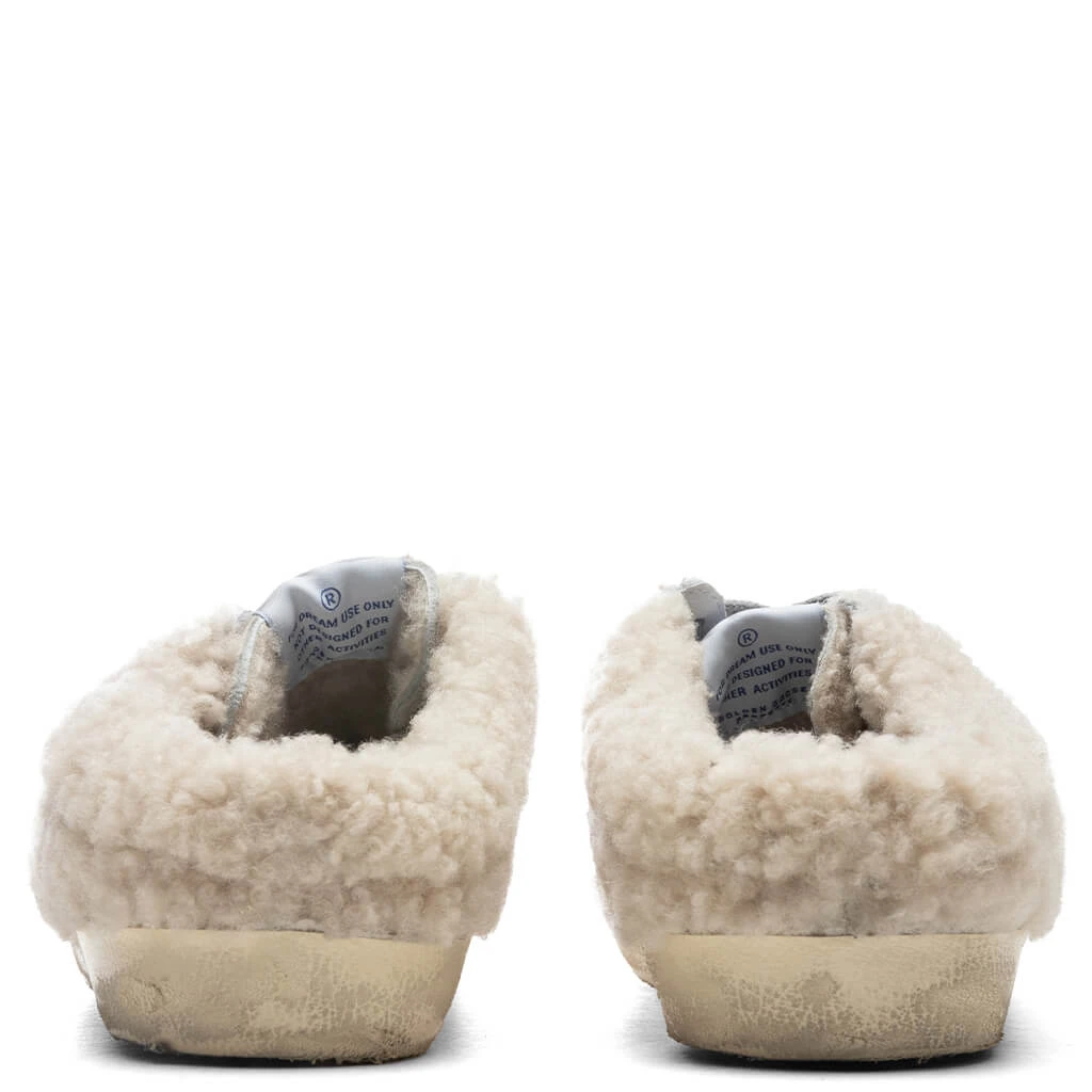 Golden Goose Women's Super-Star Sabot - Natural White/Silver 4 Golden Goose Women's Super-Star Sabot - Natural White/Silver - Image 4