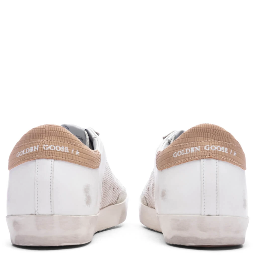 Golden Goose Women's Super-Star - Taupe/Red/Light Brown 4 Golden Goose Women's Super-Star - Taupe/Red/Light Brown - Image 4