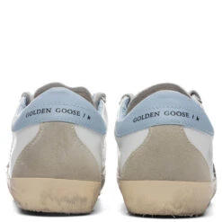 Golden Goose Women's Super-Star Sneakers - White/Ice/Powder Blue 7 Golden Goose Women's Super-Star Sneakers - White/Ice/Powder Blue -Best Shoes Shop Golden Goose Women s Super Star White Ice Powder Blue GWF00102.F002569.10588 11 28 2021 01 4