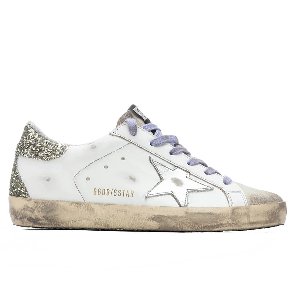 Golden Goose Women's Super-Star Sneakers - White/Ice 1 Golden Goose Women's Super-Star Sneakers - White/Ice