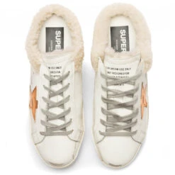 Golden Goose Women's Super Star Sabot - White/Chocolate Brown/Beige 7 Golden Goose Women's Super Star Sabot - White/Chocolate Brown/Beige -Best Shoes Shop Golden Goose Womens Super Star Sabot White Chocolate Brown Beige GWF00110.F003350.11228 12 16 22 S NF Feature 10