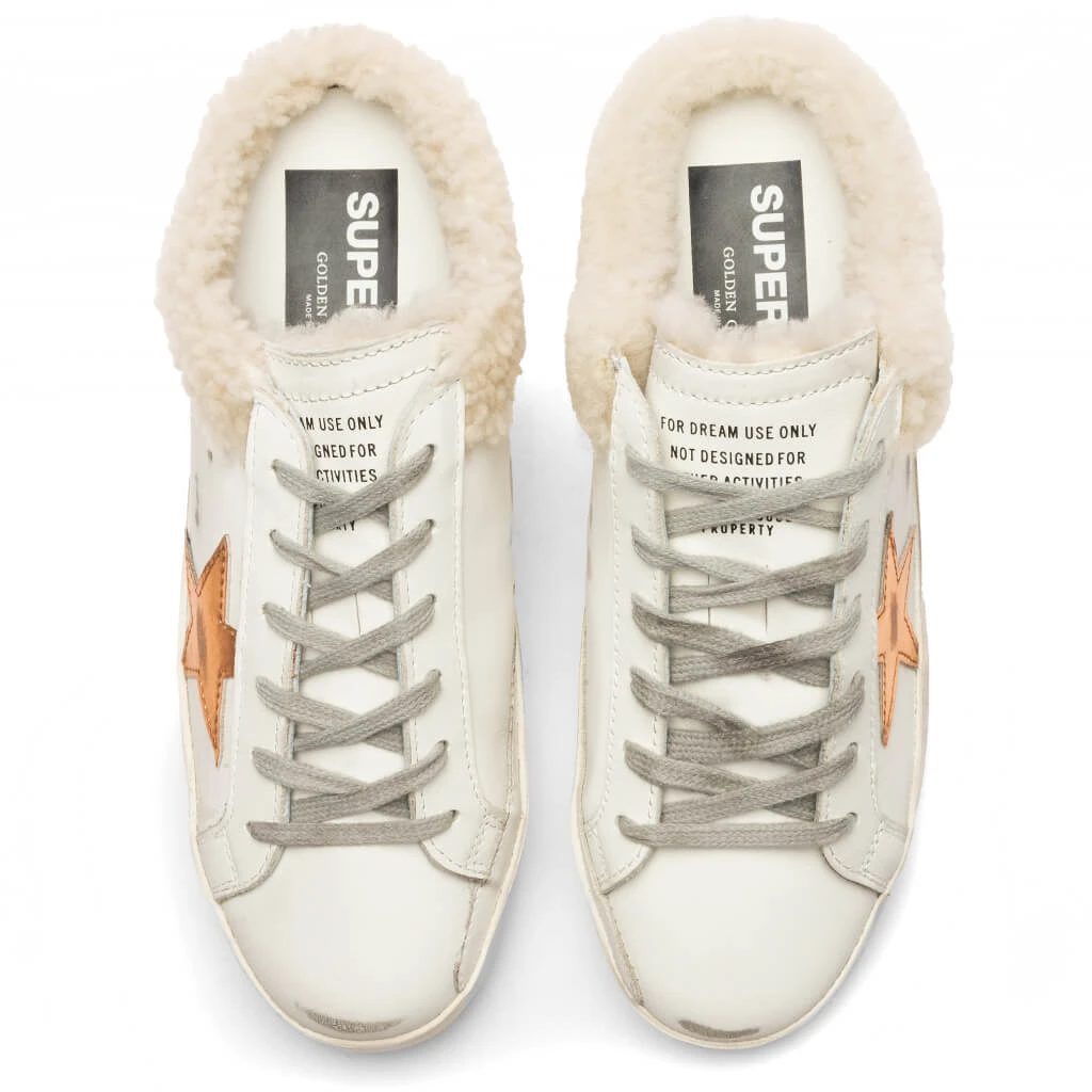Golden Goose Women's Super Star Sabot - White/Chocolate Brown/Beige 4 Golden Goose Women's Super Star Sabot - White/Chocolate Brown/Beige - Image 4