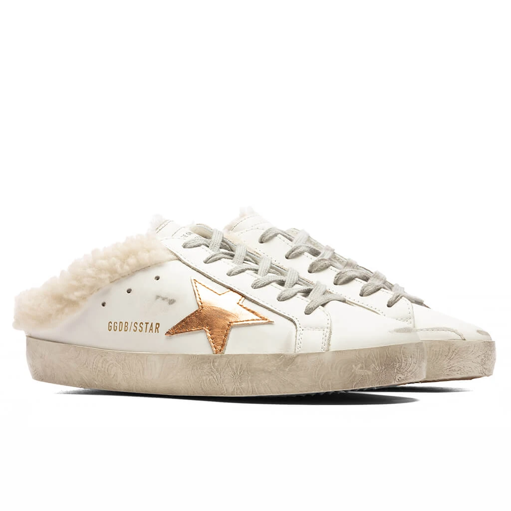 Golden Goose Women's Super Star Sabot - White/Chocolate Brown/Beige 2 Golden Goose Women's Super Star Sabot - White/Chocolate Brown/Beige - Image 2