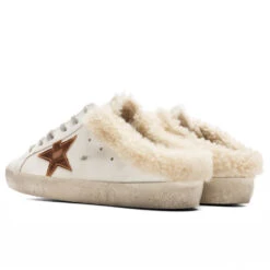 Golden Goose Women's Super Star Sabot - White/Chocolate Brown/Beige 6 Golden Goose Women's Super Star Sabot - White/Chocolate Brown/Beige -Best Shoes Shop Golden Goose Womens Super Star Sabot White Chocolate Brown Beige GWF00110.F003350.11228 12 16 22 S NF Feature 9