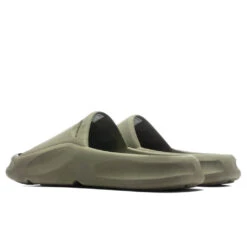 Eco Moulded Slider - Army Green -Best Shoes Shop Heron Preston Eco Moulded Slider Army Green HMIC004S23MAT0015900 04 17 23 Feature JP 5