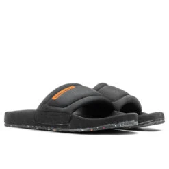 Fabric Slider - Black/No Color V2 6 Fabric Slider - Black/No Color V2 -Best Shoes Shop Heron Preston Fabric Slider Black No Color V2 HMIC002C99FAB0021000 12 11 22 Feature JM 4