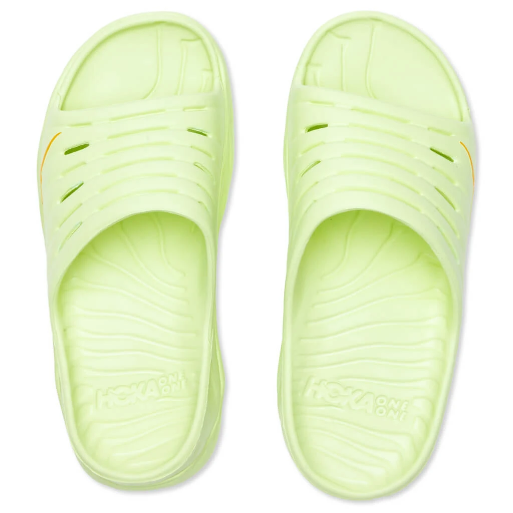 Hoka Ora Recovery Slide - Butterfly/Radiant Yellow 2 Hoka Ora Recovery Slide - Butterfly/Radiant Yellow - Image 2