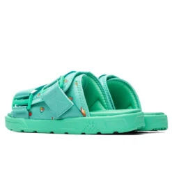 Kappa 222 Banda Degana Sandals - LT Green/Off-White -Best Shoes Shop Kappa 222 Banda Degana Sandals LT Green Off White 36157NW A0I 05 07 2021 01 3