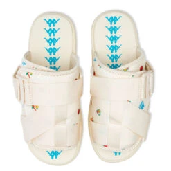 Kappa 222 Banda Degana Sandals - Off-White/Blue Hawaiian -Best Shoes Shop Kappa 222 Banda Degana Sandals Off White Blue Hawaiian 36157NW A0H 05 07 2021 01 4