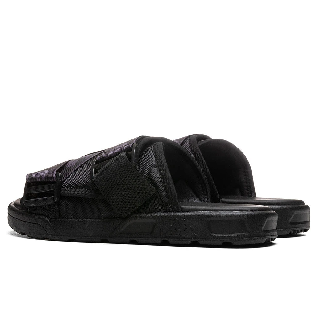 Kappa 222 Banda Mitel 1 Sandals - Black/Grey DK 3 Kappa 222 Banda Mitel 1 Sandals - Black/Grey DK - Image 3