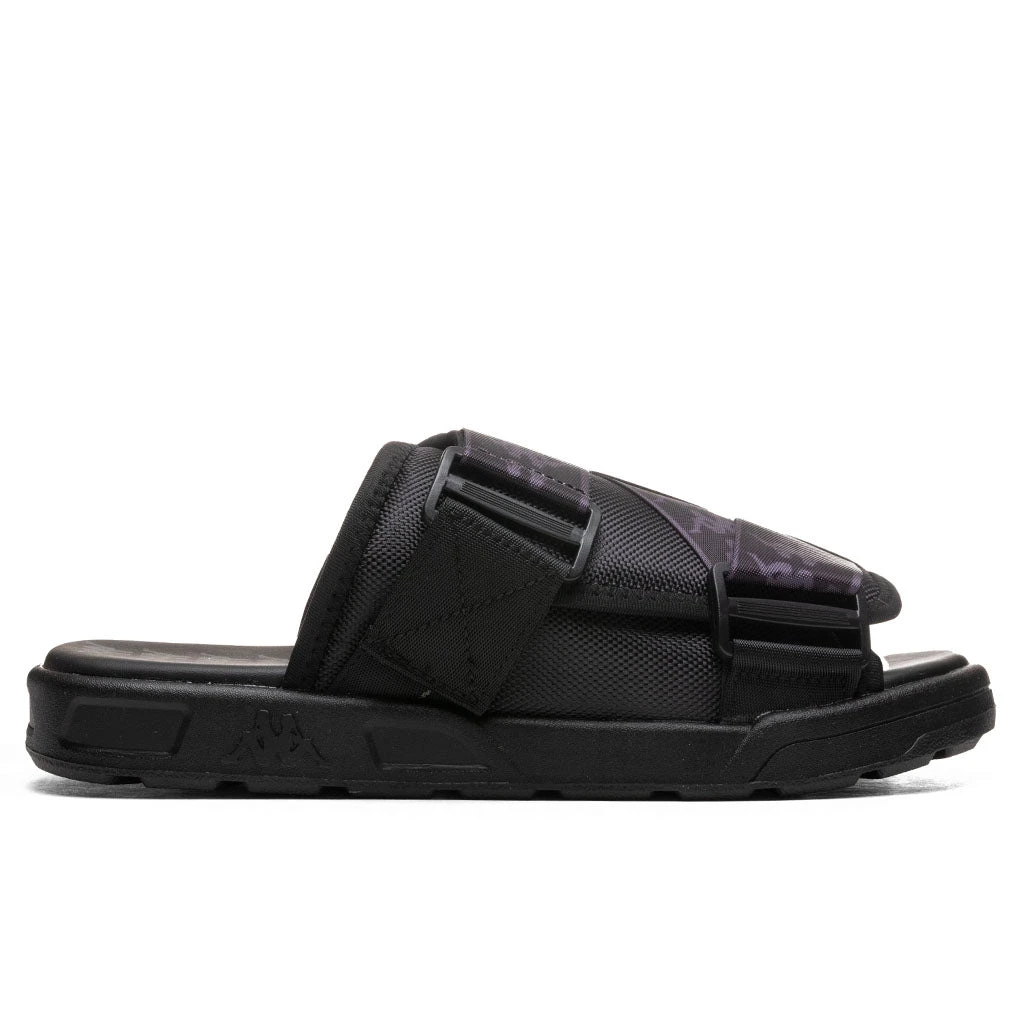 Kappa 222 Banda Mitel 1 Sandals - Black/Grey DK 1 Kappa 222 Banda Mitel 1 Sandals - Black/Grey DK