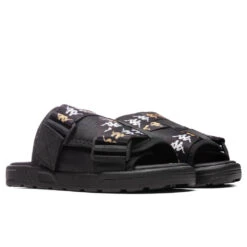 Kappa 222 Banda Mitel 7 Sandals - Black/White -Best Shoes Shop Kappa 222 Banda Mitel 7 Sandals Black White 32181IW A14 01 16 2022 01 2