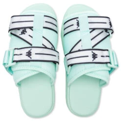 Kappa Authentic JPN Mitel 2 Sandals - Green Jade/Black -Best Shoes Shop Kappa Authentic JPN Mitel 2 Sandals Green Jade Black 31172WW A39 10 23 2021 01 4
