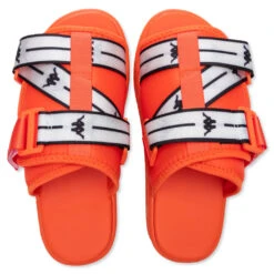 Kappa Authentic JPN Mitel 2 Sandals - Orange/Black 7 Kappa Authentic JPN Mitel 2 Sandals - Orange/Black -Best Shoes Shop Kappa Authentic JPN Mitel 2 Sandals Orange Black 31172WW A3B 10 23 2021 01 4