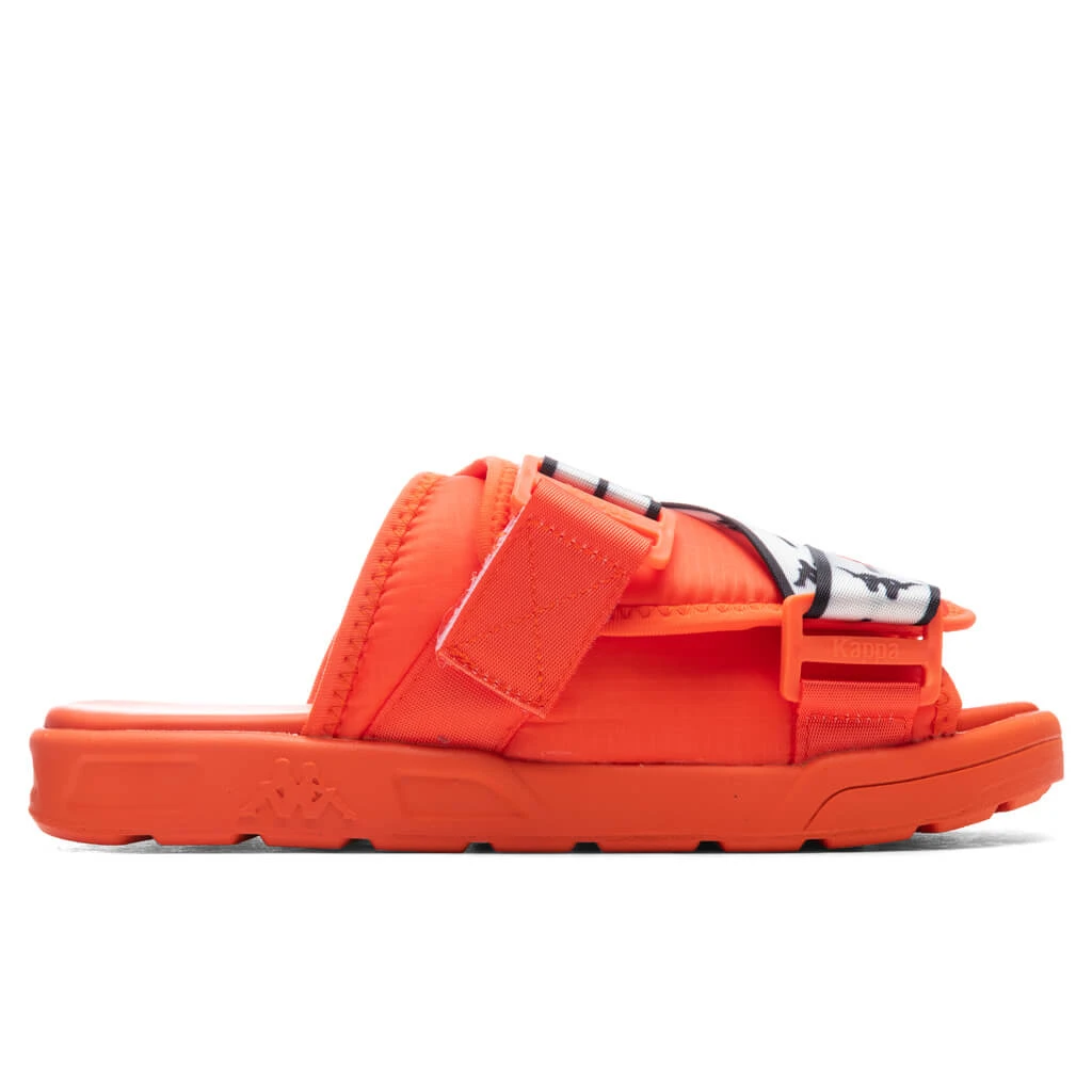Kappa Authentic JPN Mitel 2 Sandals - Orange/Black 1 Kappa Authentic JPN Mitel 2 Sandals - Orange/Black