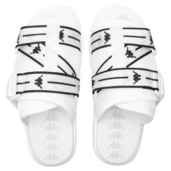 Kappa Authentic Jpn Mitel Sandals - White/Black -Best Shoes Shop Kappa Authentic Jpn Mitel Sandals White Black 304T500 900 04 28 2021 01 4