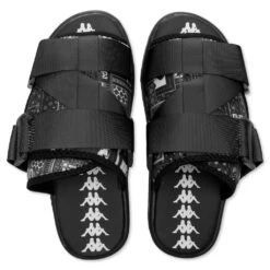 Kappa Authentic Nuuk 1 Sandals - Black/Light Grey -Best Shoes Shop Kappa Authentic Nuuk 1 Sandals Black Light Grey 34171RW A1P 10 23 2021 01 3