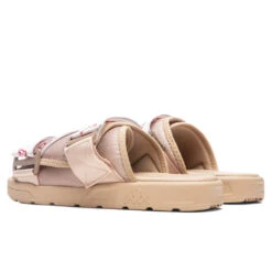 Kappa Logo Tape Kalpi Sandals - Beige/Light Pink -Best Shoes Shop Kappa Logo Tape Kalpi Sandals Beige Light Pink 32167QW A0E 01 22 2022 01 3