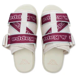 Kappa Logo Tape Kalpi Sandals - Beige Light Sand/Light Green -Best Shoes Shop Kappa Logo Tape Kalpi Sandals Beige Light Sand Light Green 32167QW A08 10 23 2021 01 4