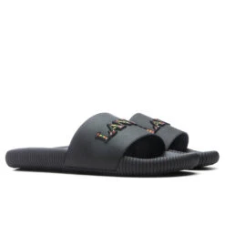 Lanvin Arpege Slides - Black -Best Shoes Shop Lanvin Arpege Slides Black FIX SKU FM SAVS00 EMBR P22 01 02 24 2022 01 2