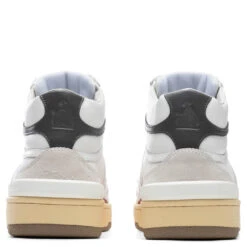 Lanvin Clay High Top Sneakers - White/Red -Best Shoes Shop Lanvin Clay High Top Sneakers White Red FM SKDK01 NASH A21 WHT 07 05 2021 01 6