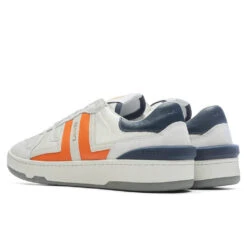Lanvin Clay Low Top Sneakers - Navy Blue/Orange -Best Shoes Shop Lanvin Clay Low Top Sneakers Navy Blue Orange FM SKDK00 MESU H22 2990 11 20 22 Feature JM 4