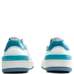 Lanvin Clay Low Top Sneakers - White/Blue -Best Shoes Shop Lanvin Clay Low Top Sneakers White Blue FM SKDK00 PERF E22 0020 01 20 23 Feature KN 6