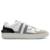 Lanvin Clay Low Top Sneakers - White/Silver