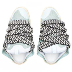 Lanvin Curb Mules - Pale Blue -Best Shoes Shop Lanvin Curb Mules Pale Blue FM SKDM02 DRAG E22 21 06 03 22 Feature DV 4