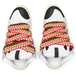 Lanvin Curb Mules - White 7 Lanvin Curb Mules - White -Best Shoes Shop Lanvin Curb Mules White FM SKDM02 DRAG E22 00 03 24 23 Feature DV 6