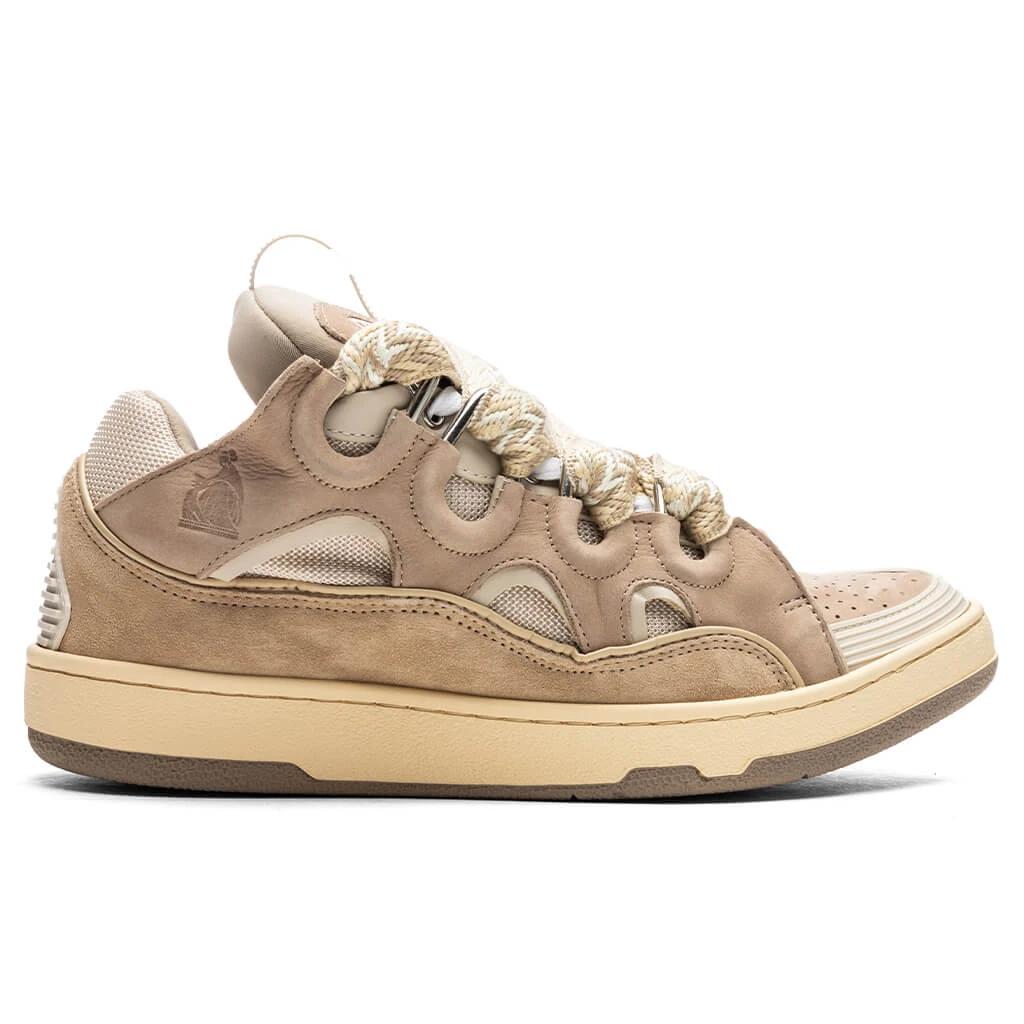 Lanvin Curb Sneakers - Ecru 1 Lanvin Curb Sneakers - Ecru