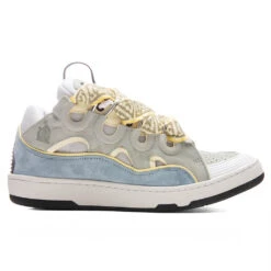 Lanvin Curb Sneakers - Ice Blue/Pale Green