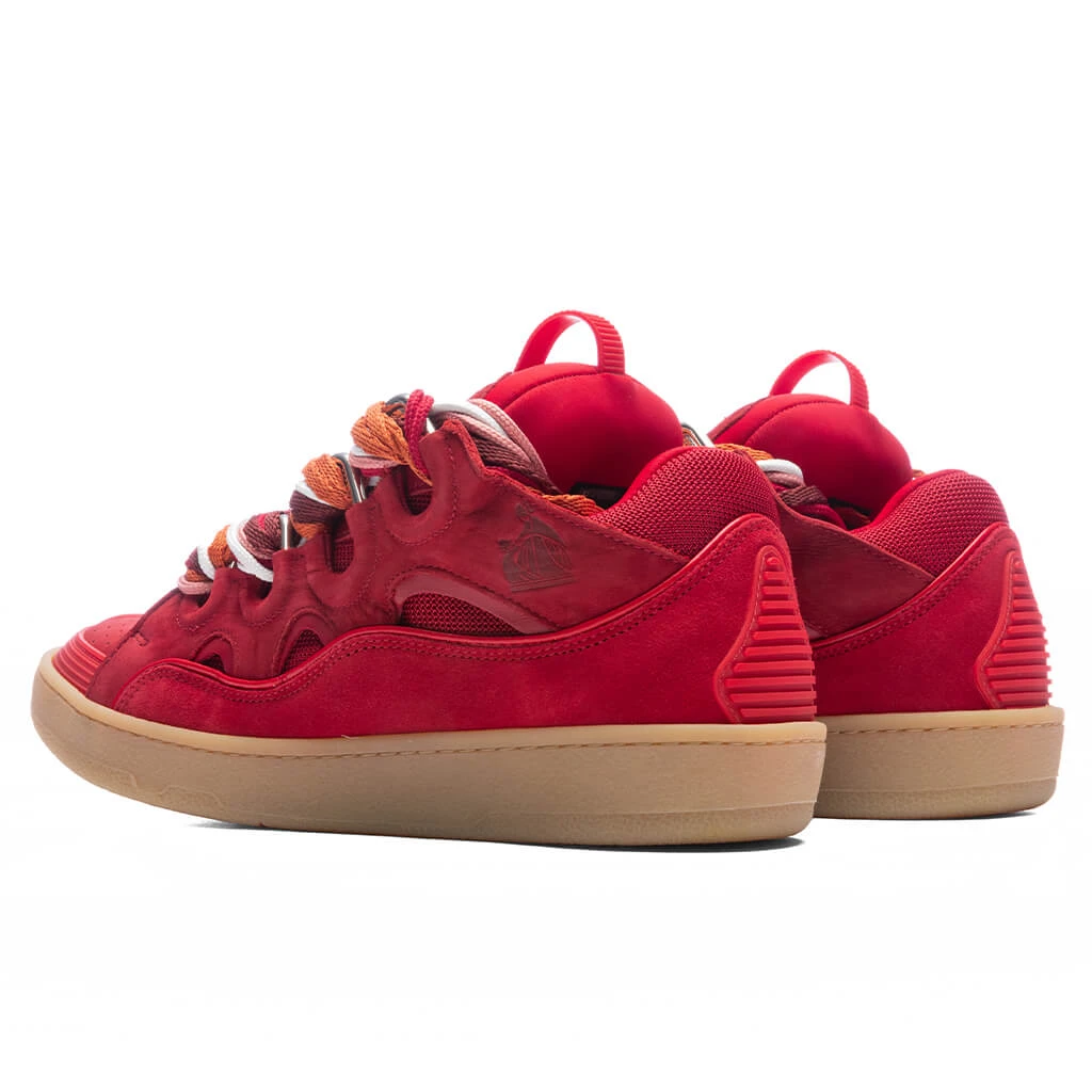 Lanvin Curb Sneakers - Lipstick 3 Lanvin Curb Sneakers - Lipstick - Image 3