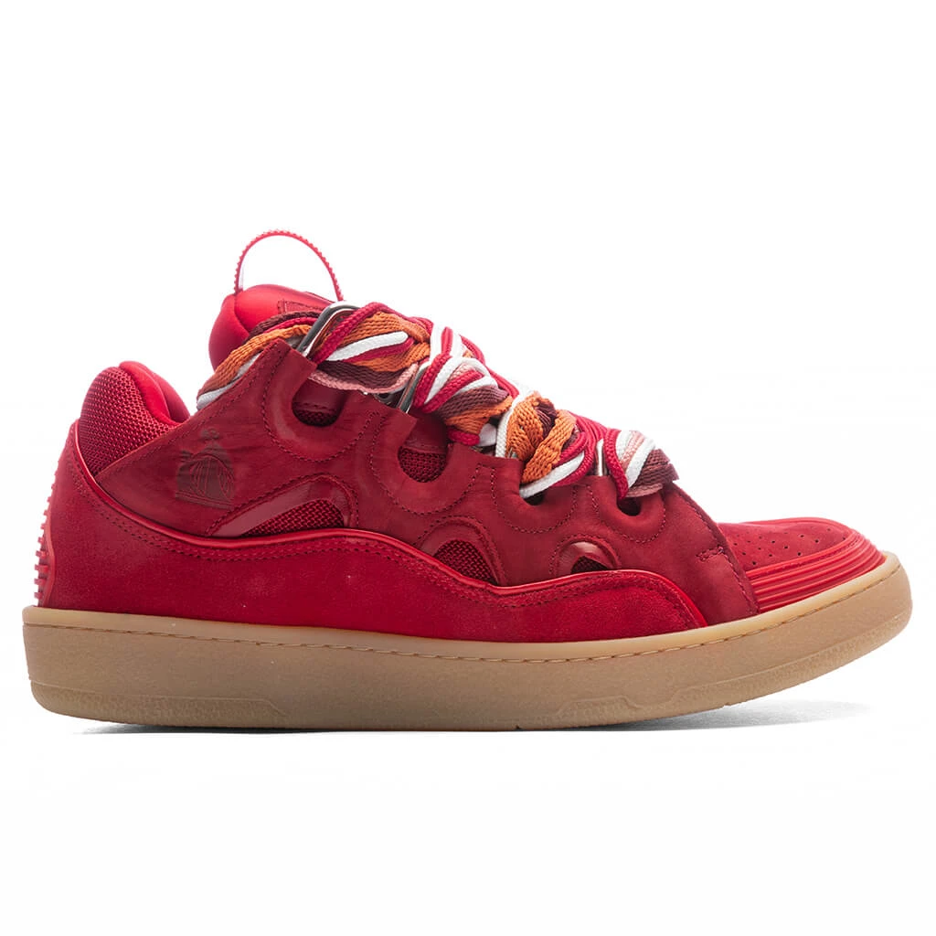 Lanvin Curb Sneakers - Lipstick 1 Lanvin Curb Sneakers - Lipstick