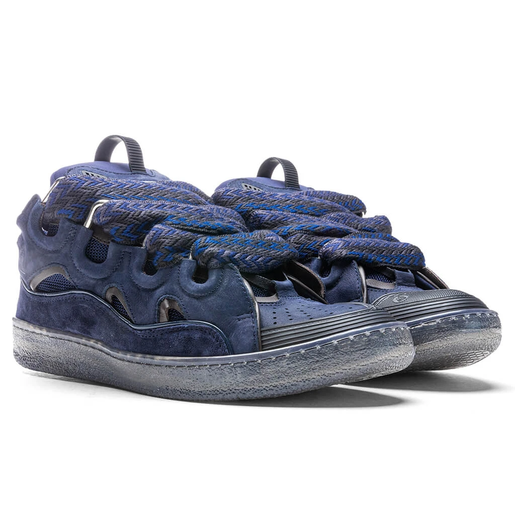 Lanvin Curb Sneakers - Navy Blue 2 Lanvin Curb Sneakers - Navy Blue - Image 2