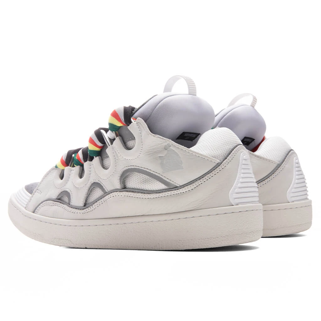 Lanvin Curb Sneakers - Off White/Grey 3 Lanvin Curb Sneakers - Off White/Grey - Image 3