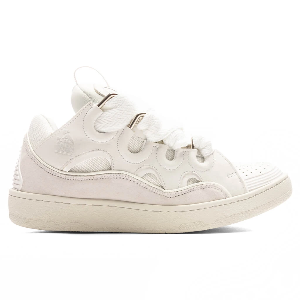 Lanvin Curb Sneakers - White/White 1 Lanvin Curb Sneakers - White/White