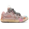 Lanvin X Gallery Dept. II Curb Sneakers - Pale Pink/Multicolor